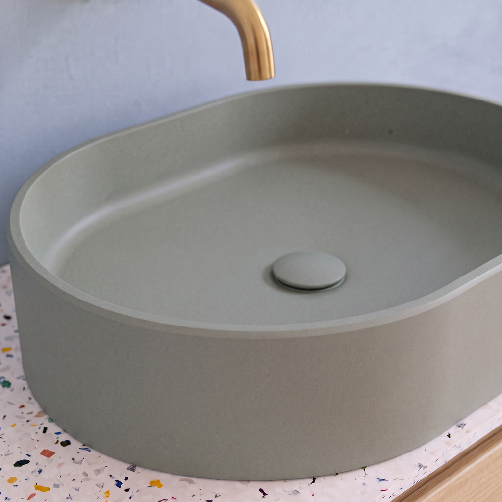 Vasque HORN40 vert de gris, zoom